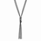 Apt. 9&reg; Rondelle Long Knotted Y Necklace, Women's, Oxford