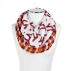 Women's Zoozatz Virginia Tech Hokies Logo Plaid Infinity Scarf, Multicolor