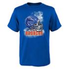 Boys 8-20 Boise State Broncos Helmet Tee, Boy's, Size: L(14/16), Blue