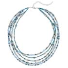 Napier Blue Bead Multi Strand Necklace, Women's