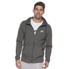 Men's Nike Full-zip Jersey Hoodie, Size: Xxl, Grey