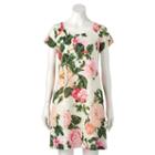 Women's Ronni Nicole Floral Lace Swing Dress, Size: 8, Brt Pink