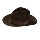 Kids Indiana Jones Deluxe Hat, Boy's, Brown