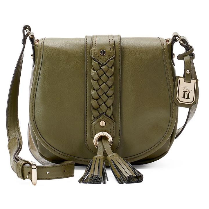 Tig Ii By Tignanello Nicole Crossbody Saddle Bag, Women's, Green Oth