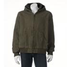 Big & Tall Levi's Sherpa-lined Canvas Bomber Jacket, Men's, Size: Xxl Tall, Med Green