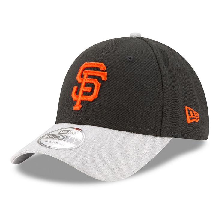 Adult New Era San Francisco Giants 9forty The League Heather 2 Adjustable Cap, Ovrfl Oth