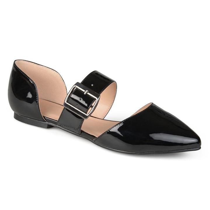 Journee Collection Esme Women's Flats, Size: 8.5, Black