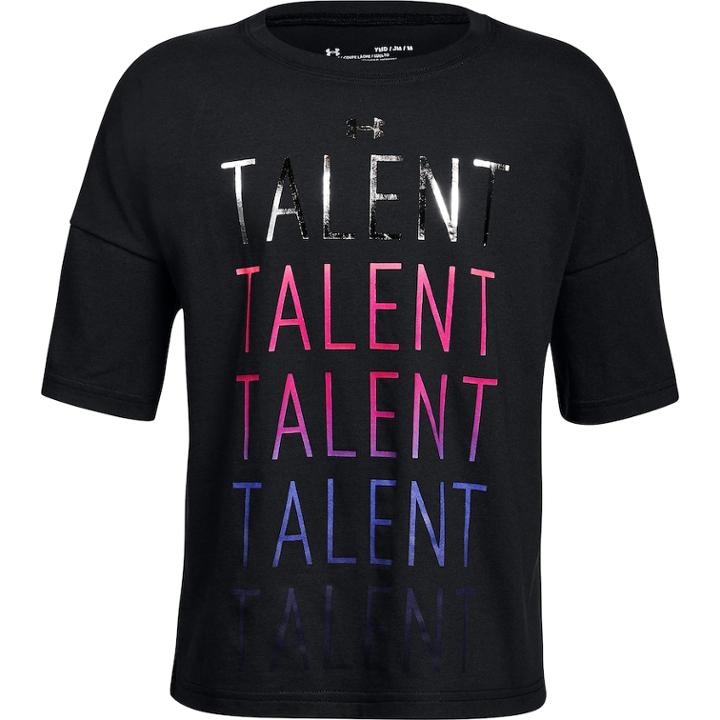 Girls 7-16 Under Armour Multi-talent Tee, Size: Xl, Black
