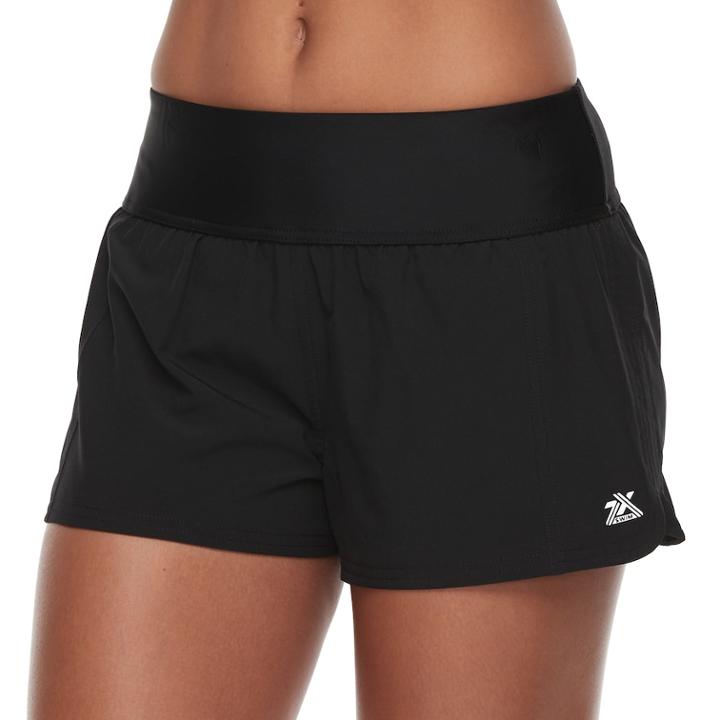 Women's Zeroxposur Hipster Swim Shorts, Size: 10, Liquorice