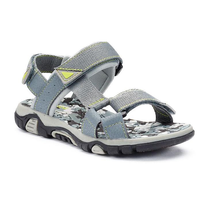 Sonoma Goods For Life Boys' Webbing Sandals, Boy's, Size: 13, Med Grey