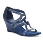 New Yok Transit Natural Women's Wedge Sandals, Size: Medium (10), Blue