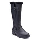 Totes Scarlet Women's Waterproof Riding Boots, Size: Medium (7), Black