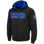 Men's Memphis Tigers Full-zip Fleece Hoodie, Size: Xl, Med Grey