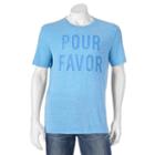 Men's Sonoma Goods For Life&trade; Pour Favor Tee, Size: Small, Turquoise/blue (turq/aqua)