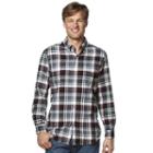 Big & Tall Chaps Classic-fit Plaid Flannel Button-down Shirt, Men's, Size: 4xb, Grey
