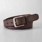 Relic Swenson Leather Belt - Big And Tall, Men's, Size: 46, Red