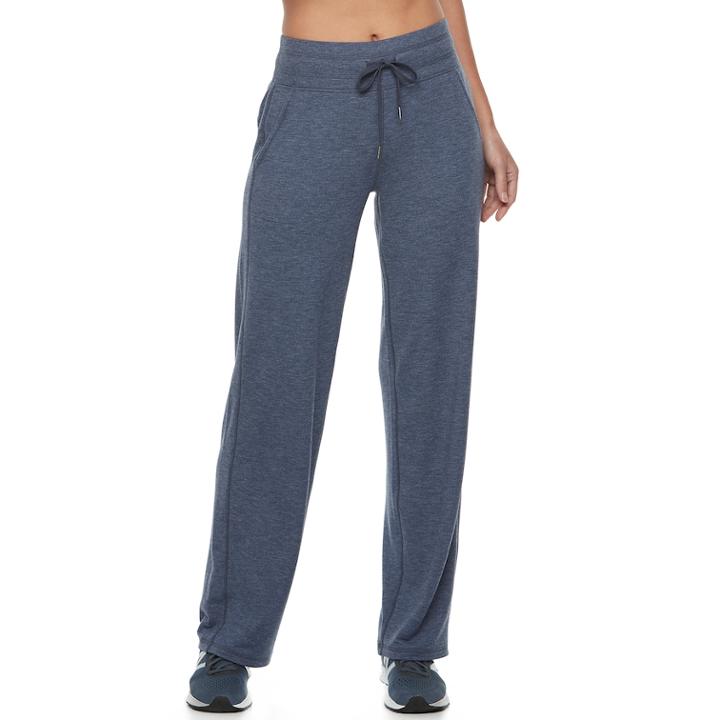Women's Tek Gear&reg; French Terry Sweatpants, Size: Xl, Dark Blue