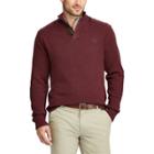 Men's Chaps Classic-fit Mockneck Sweater, Size: Xl, Red