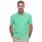 Men's Croft & Barrow&reg; Polo, Size: Xxl, Turquoise/blue (turq/aqua)