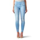 Women's Rock & Republic&reg; Fever Denim Rx&trade; Midrise Pull-on Jean Leggings, Size: 18 Short, Light Blue