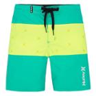 Boys 4-7 Hurley Colorblock Board Shorts, Size: 5, Green Oth