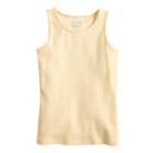 Girls 4-10 Jumping Beans&reg; Basic Solid Ribbed Tank Top, Size: 6, Lt Yellow