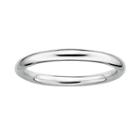 Stacks And Stones Sterling Silver Stack Ring, Women's, Size: 9, Grey