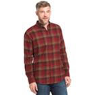 Men's Arrow Saranac Classic-fit Plaid Flannel Button-down Shirt, Size: Xl, Dark Red