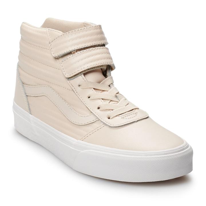 Vans Ward Hi V Women's Skate Shoes, Size: 8, Lt Beige