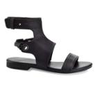 Henry Ferrera Gbg Women's Ankle-cuff Sandals, Size: 7, Black