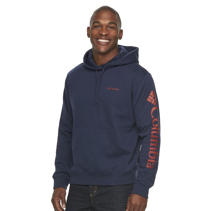 Big & Tall Columbia Viewmont Hoodie, Men's, Size: 3xl Tall, Blue Other