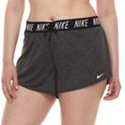 Plus Size Nike Flex Training Shorts, Women's, Size: 1xl, Grey (charcoal)