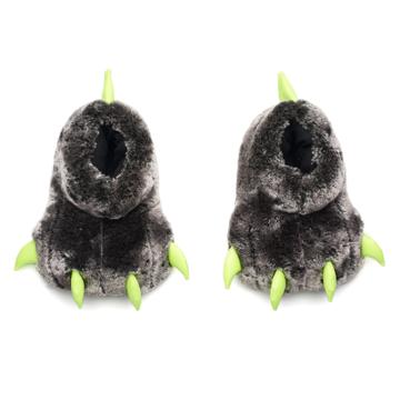 Boys Glow-in-the-dark Bear Paw Slippers, Size: 2-3, Oxford