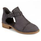 Journee Collection Tinsly Women's Exposed Ankle Boots, Girl's, Size: 7.5, Grey