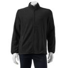 Men's Croft & Barrow Artic Fleece Jacket, Size: Medium, Black