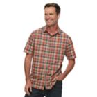 Men's Croft & Barrow&reg; Classic-fit Quick-dry Outdoor Button-down Shirt, Size: Xl, Drk Orange
