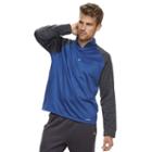 Men's Tek Gear&reg; Performance Fleece Quarter Zip, Size: Small, Med Blue
