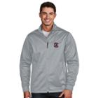 Men's Antigua South Carolina Gamecocks Waterproof Golf Jacket, Size: Medium, Silver