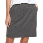 Women's Sonoma Goods For Life&trade; French Terry Pull-on Skirt, Size: Small, Grey (charcoal)