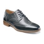 Nunn Bush Charles Men's Wingtip Dress Shoes, Size: 8.5 Wide, Grey (charcoal)