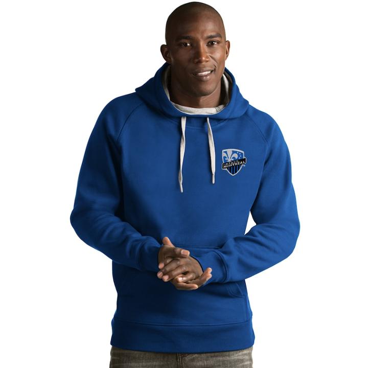 Men's Antigua Montreal Impact Victory Pullover Hoodie, Size: Xxl, Dark Blue