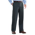 Men's Croft & Barrow&reg; Easy-care Stretch Classic-fit Flat-front Pants, Size: 38x34, Blue (navy)