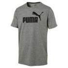 Men's Puma Essential Heathered Tee, Size: Xxl, Grey