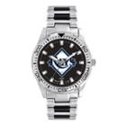 Game Time, Men's Tampa Bay Rays Heavy Hitter Watch, Silver