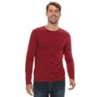 Men's Apt. 9&reg; Premier Flex Modern-fit Stretch Tee, Size: Xl, Red