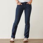 Women's Sonoma Goods For Life&trade; Slim Fit Straight-leg Jeans, Size: 8 T/l, Dark Blue