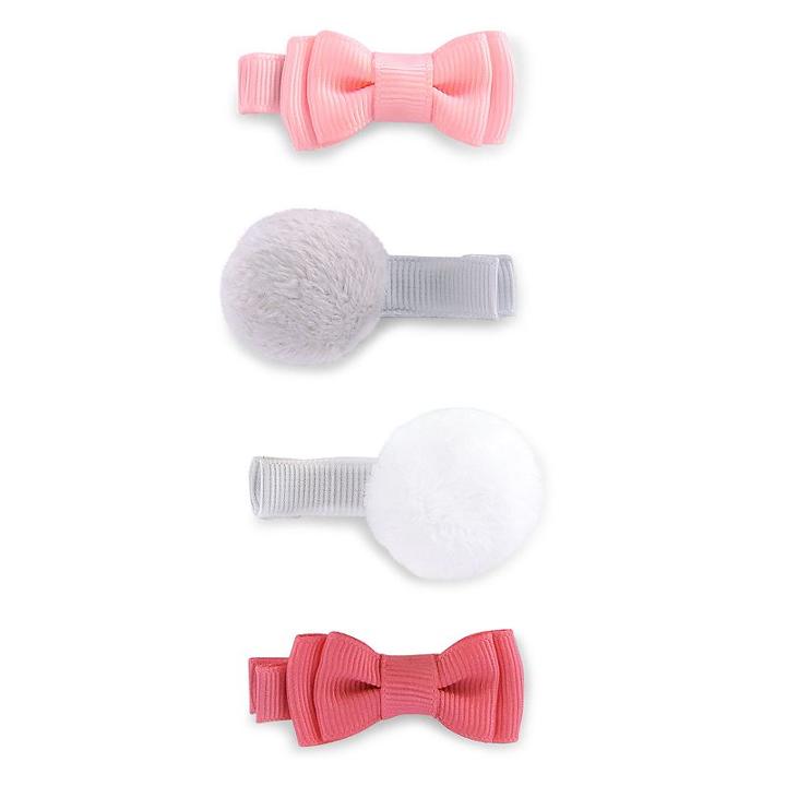 Baby Girl Carter's 4-pk. Bow Clip Set, Multicolor