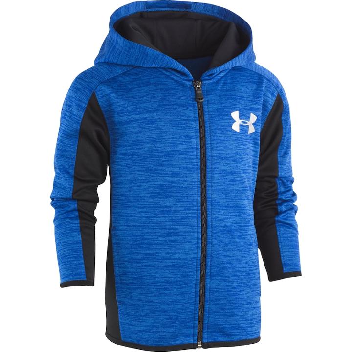 Boys 4-7 Under Armour Dash Front Zip Hoodie, Size: 6, Med Blue