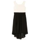 Girls 7-16 & Plus Size Speechless Chevron Knit Bodice High-low Hem Dress, Size: 14, White Oth