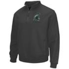 Men's Michigan State Spartans Fleece Pullover, Size: Medium, Dark Grey